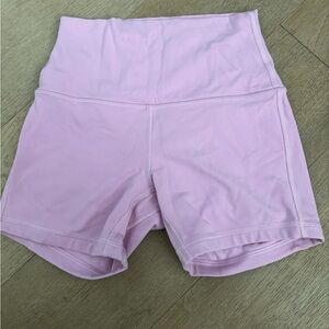 LULULEMON pink bike shorts